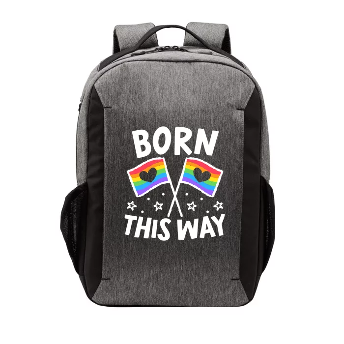 Born This Way Gay Lesbian Lgbt Gift Vector Backpack