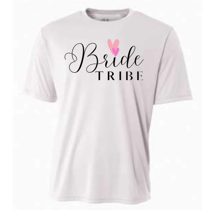 Bride Tribe Wedding Bridal Party Cooling Performance Crew T-Shirt