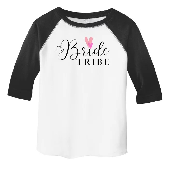 Bride Tribe Wedding Bridal Party Toddler Fine Jersey T-Shirt