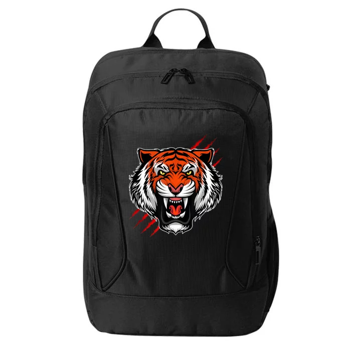 Bengal Tiger Wildlife Big Cat City Backpack