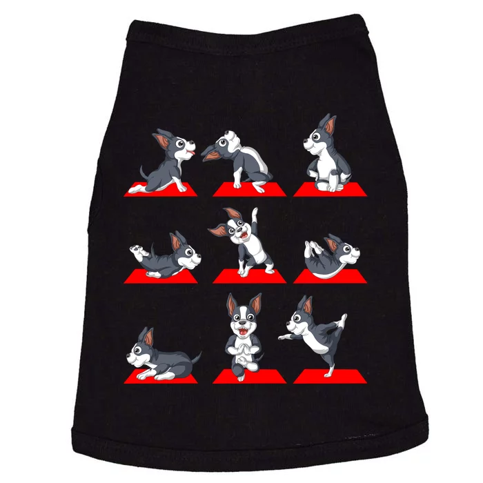 Boston Terrier Yoga Doggie Tank