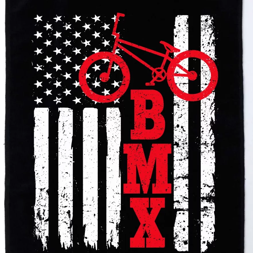 BMX: USA American Flag Sport Fan Bike Biking Platinum Collection Golf Towel