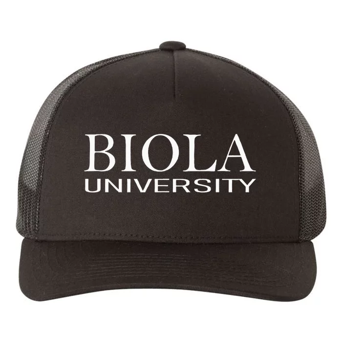 Biola University Yupoong Adult 5-Panel Trucker Hat