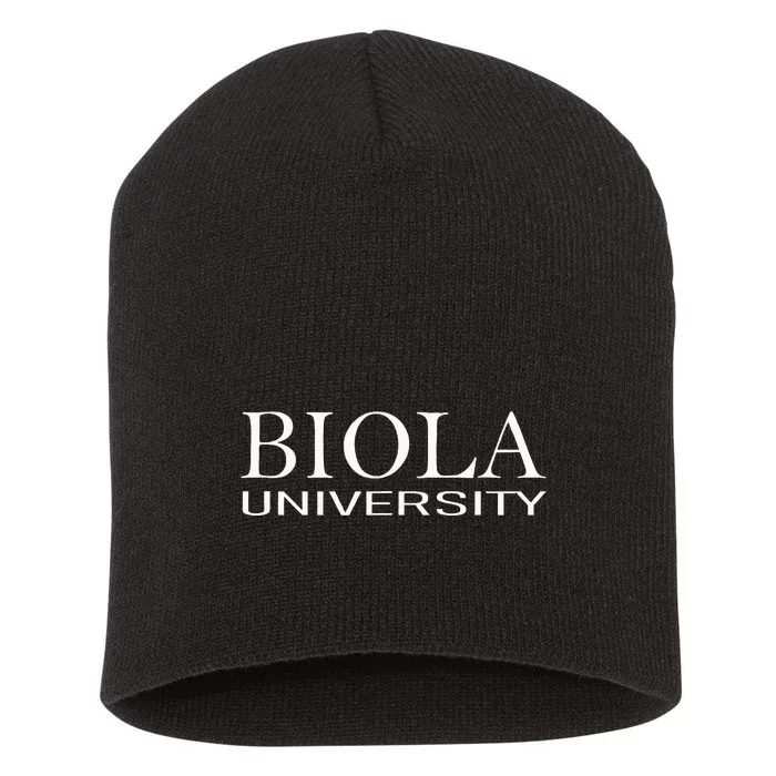 Biola University Short Acrylic Beanie