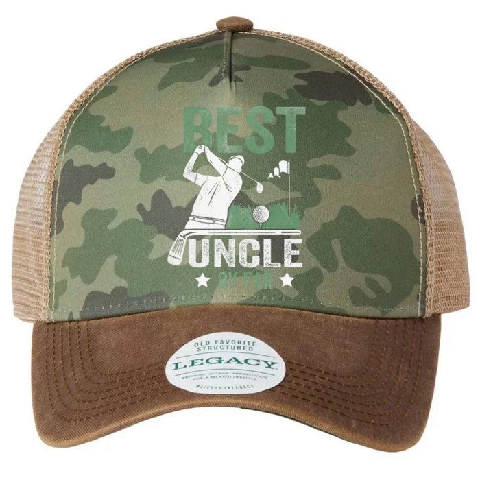 Best Uncle By Par Fathers Day Golf Gift Legacy Tie Dye Trucker Hat