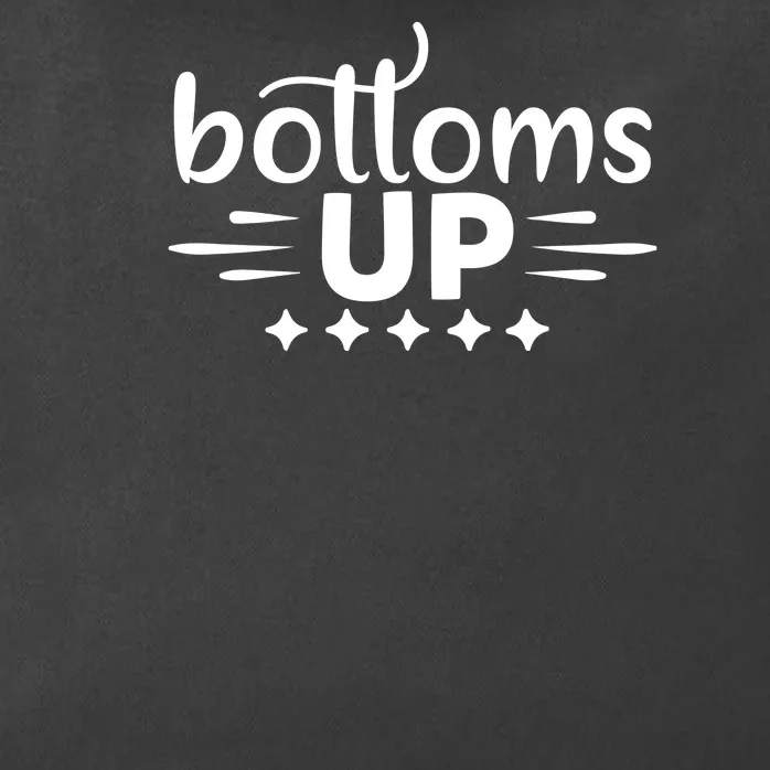 Bottoms Up Zip Tote Bag