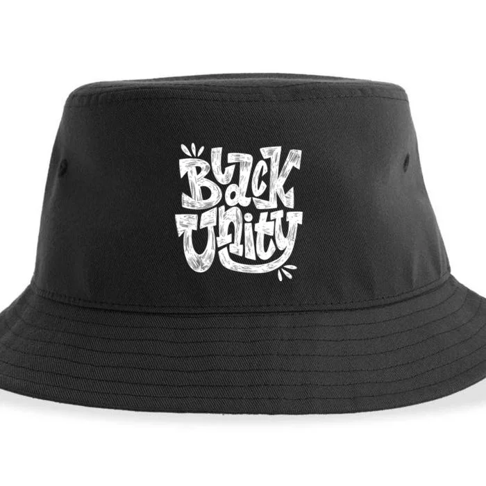 Black Unity Sustainable Bucket Hat