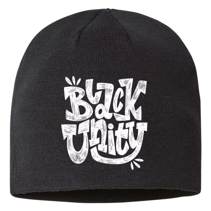 Black Unity 8 1/2in Sustainable Knit Beanie