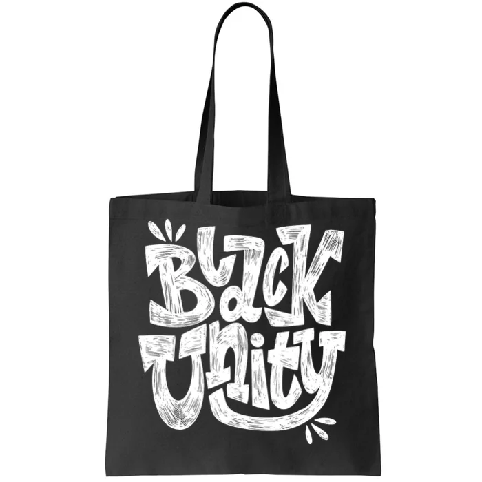 Black Unity Tote Bag