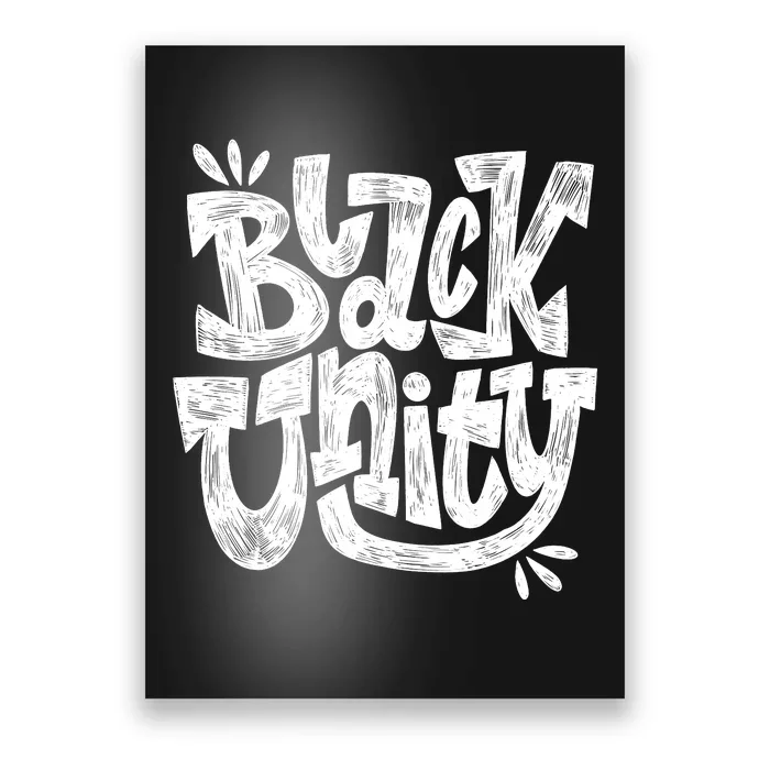 Black Unity Poster