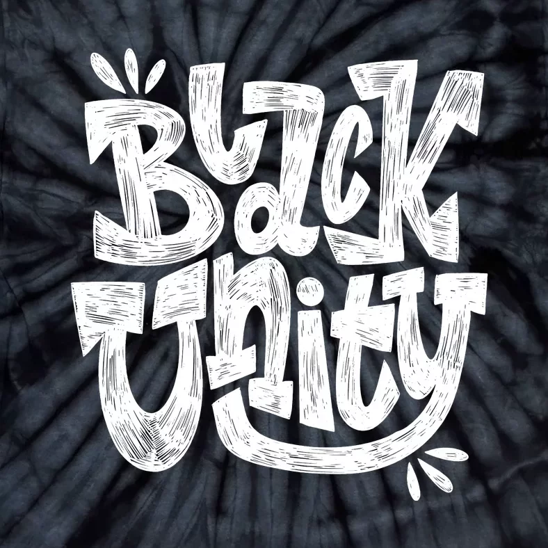 Black Unity Tie-Dye T-Shirt