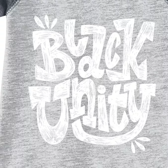 Black Unity Infant Baby Jersey Bodysuit