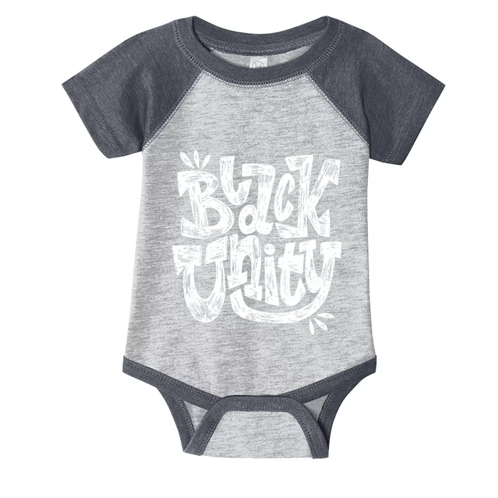 Black Unity Infant Baby Jersey Bodysuit