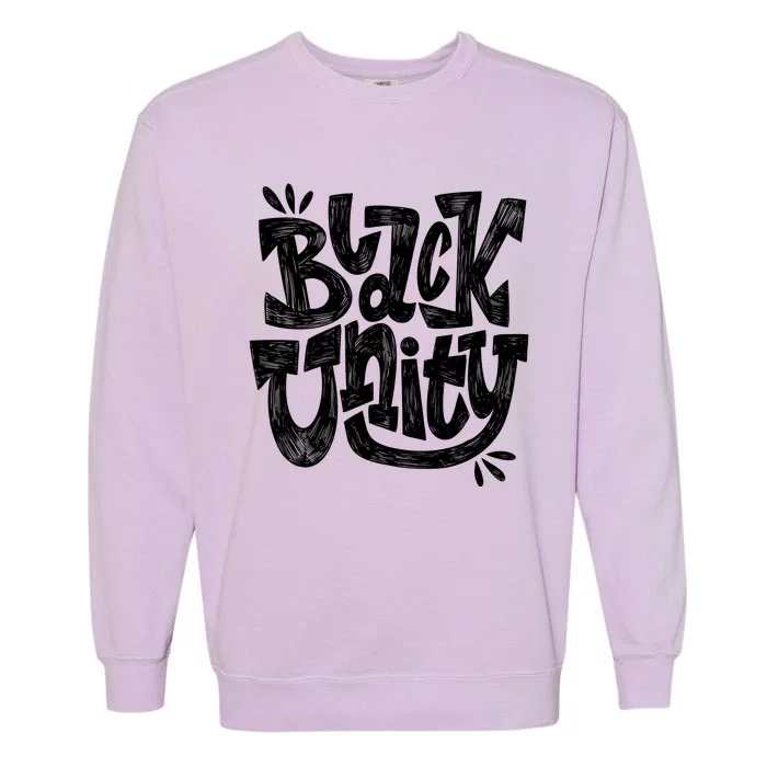 Black Unity Garment-Dyed Sweatshirt