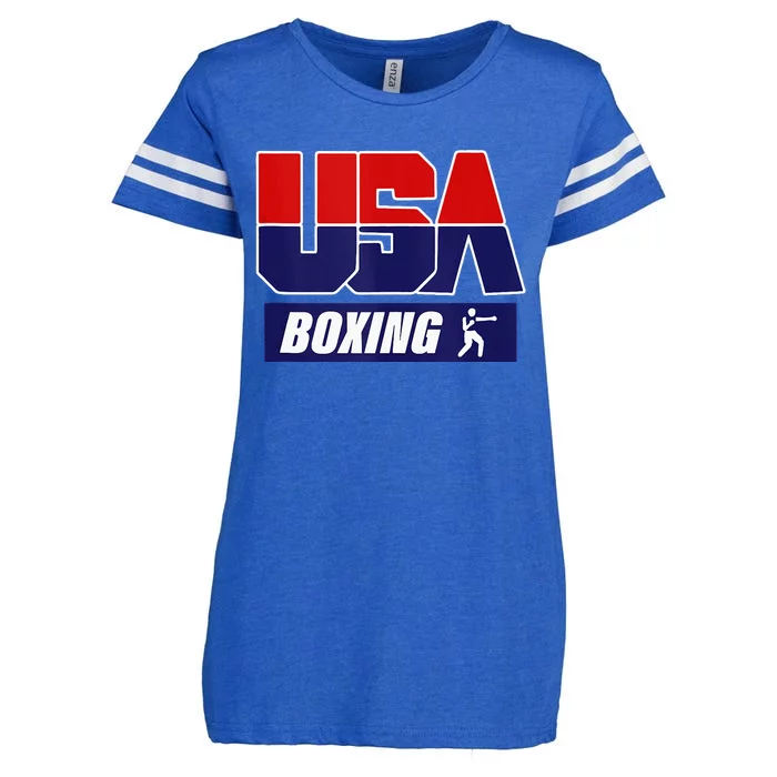 Boxing USA Enza Ladies Jersey Football T-Shirt