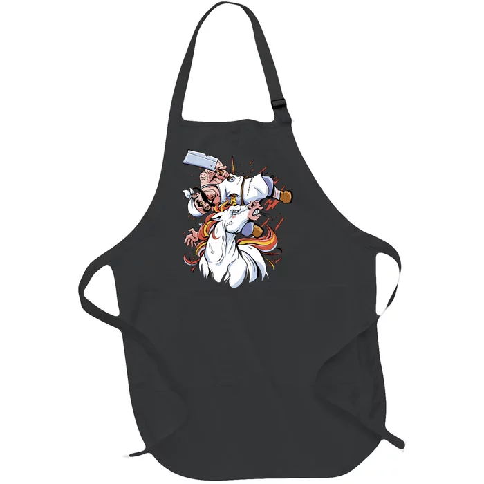 Butcher Unicorn Full-Length Apron With Pocket