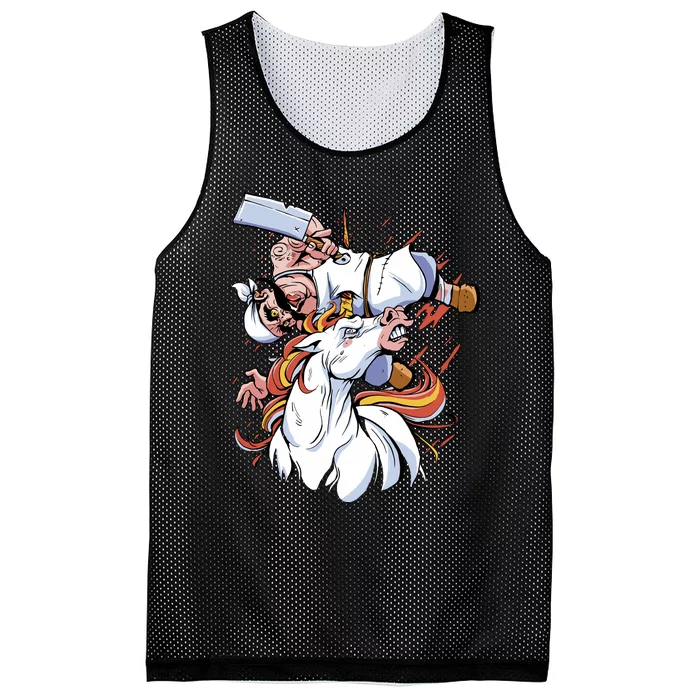 Butcher Unicorn Mesh Reversible Basketball Jersey Tank