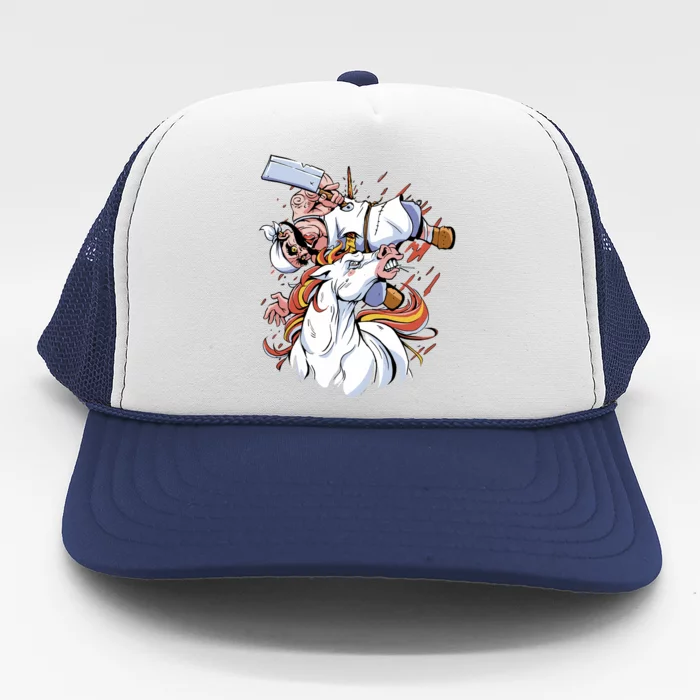 Butcher Unicorn Trucker Hat