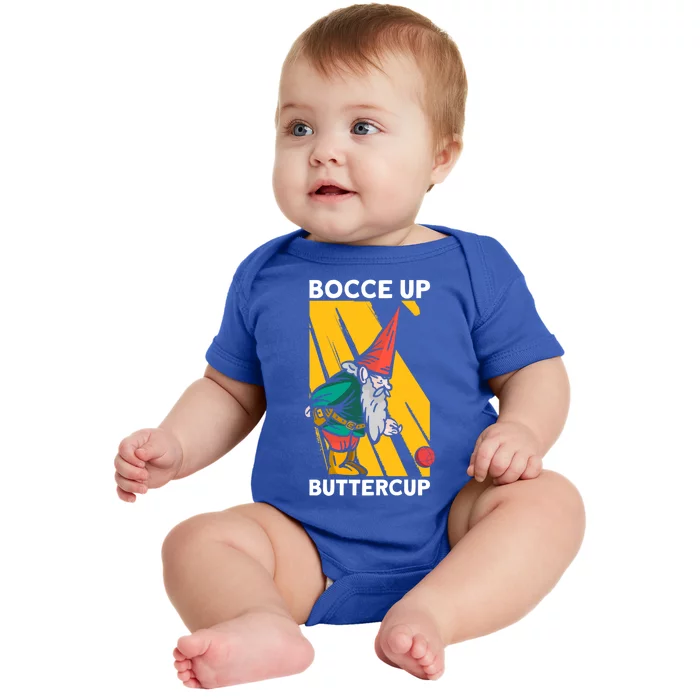 Bocce Up Buttercup Bocce Ball Christmas Gift Baby Bodysuit