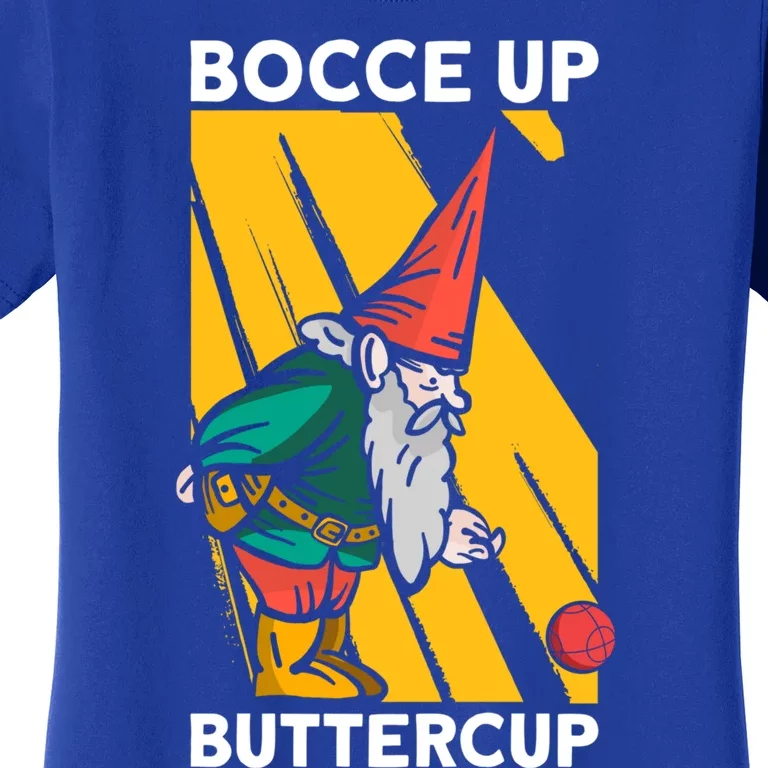 Bocce Up Buttercup Bocce Ball Christmas Gift Women's T-Shirt