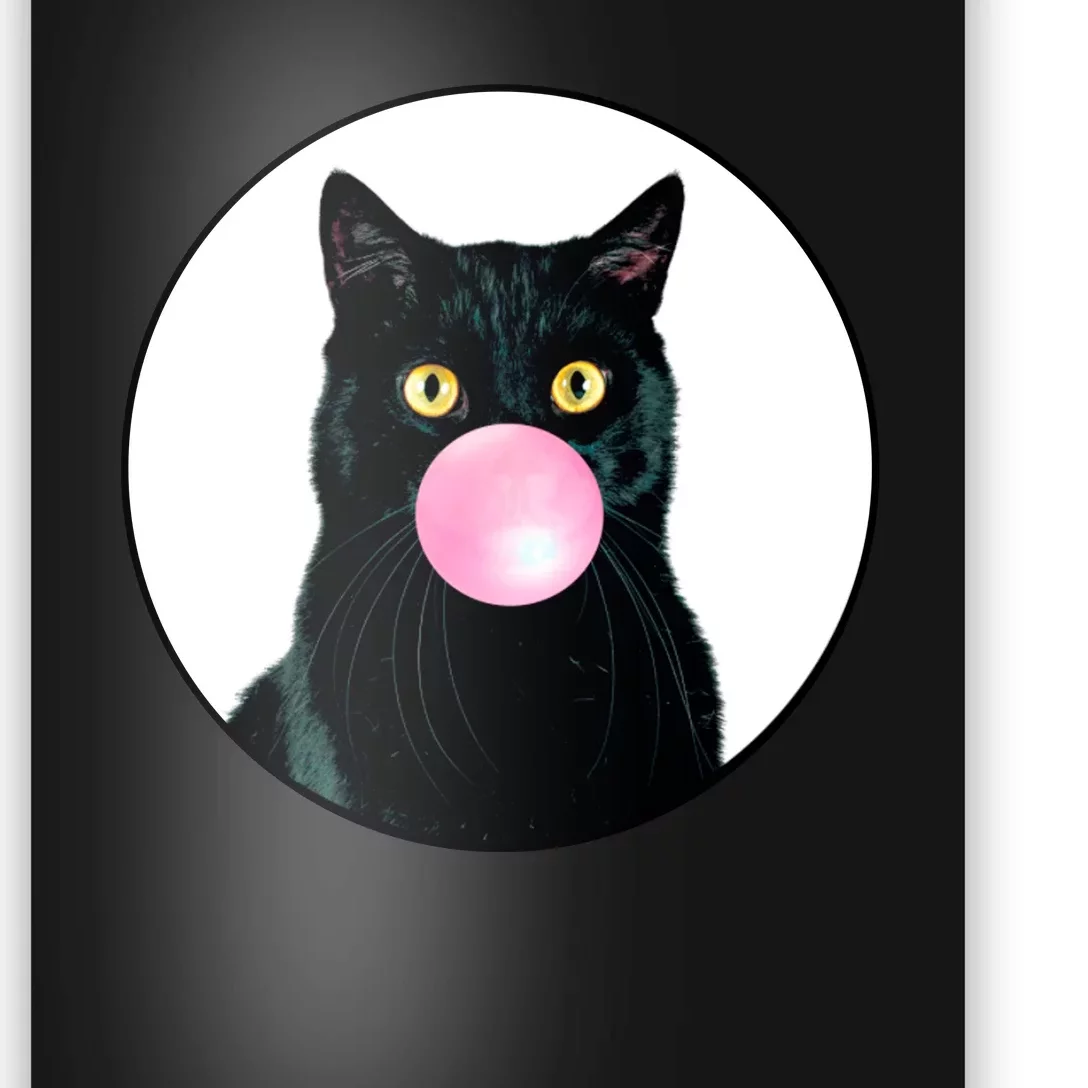 Bubble Cat Poster