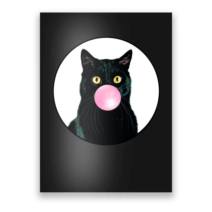 Bubble Cat Poster