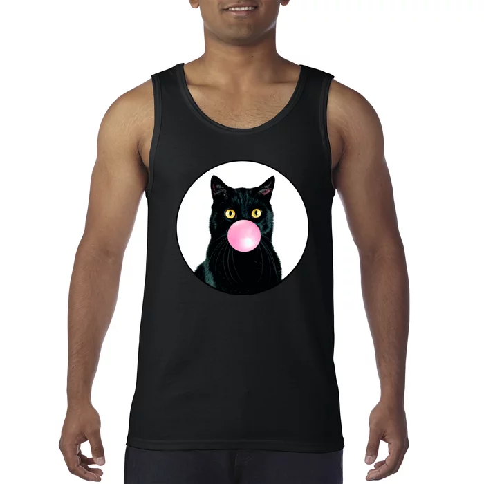 Bubble Cat Tank Top