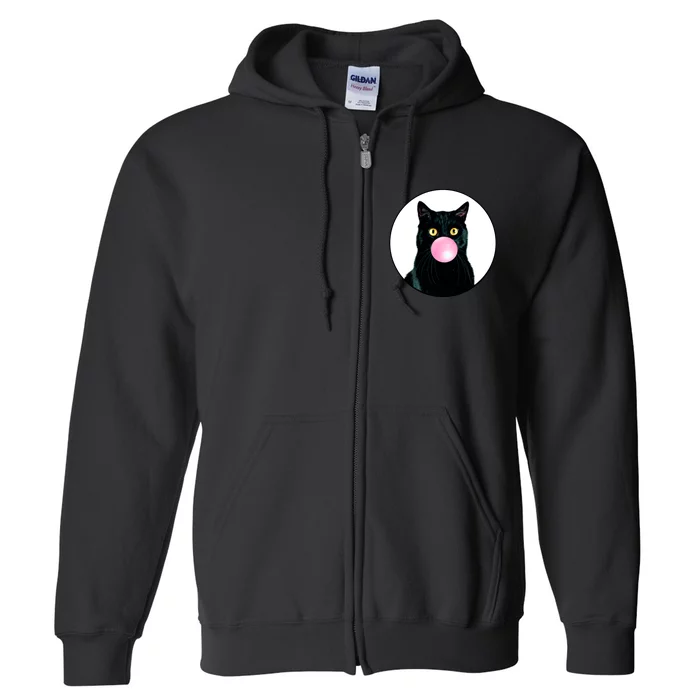 Bubble Cat Full Zip Hoodie