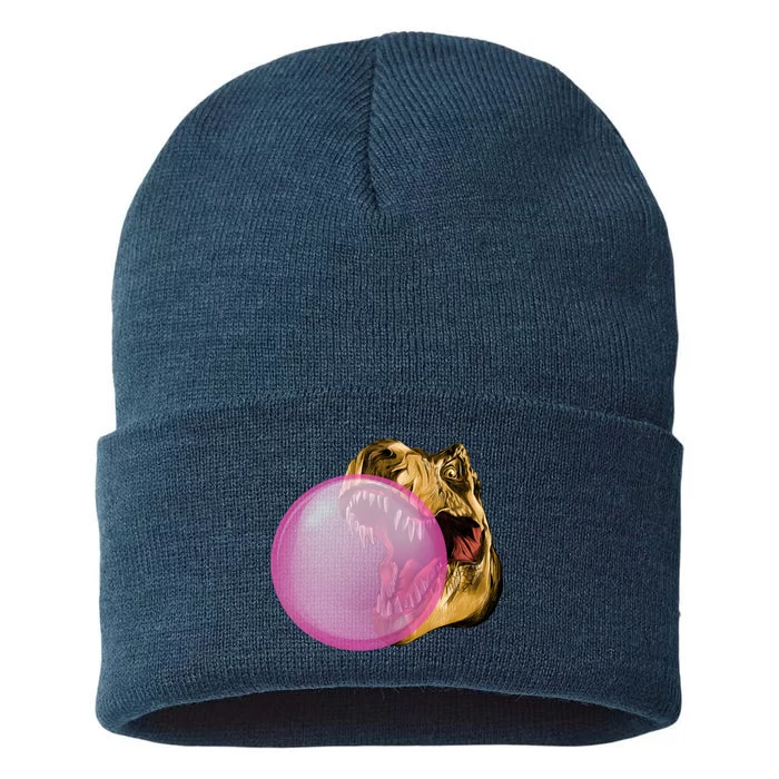 Bubble Gum T-Rex Sustainable Knit Beanie