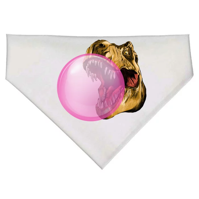 Bubble Gum T-Rex USA-Made Doggie Bandana