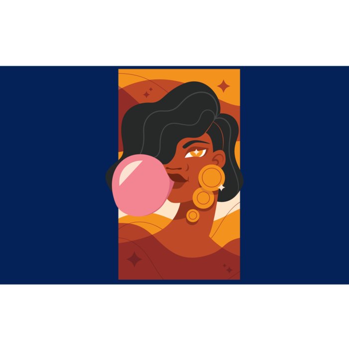 Bubblegum Girl Bumper Sticker