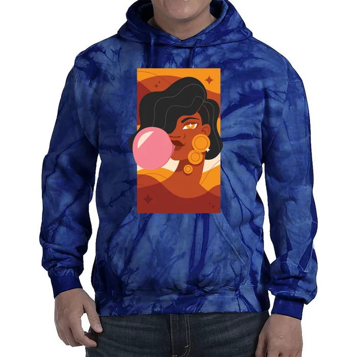 Bubblegum Girl Tie Dye Hoodie