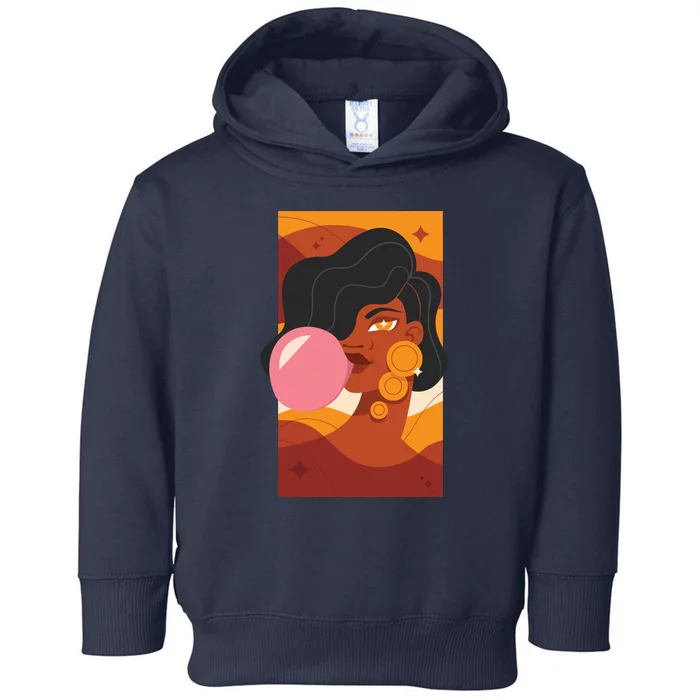 Bubblegum Girl Toddler Hoodie