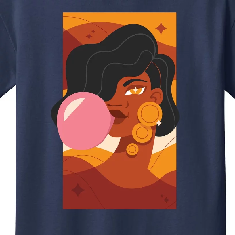 Bubblegum Girl Kids T-Shirt