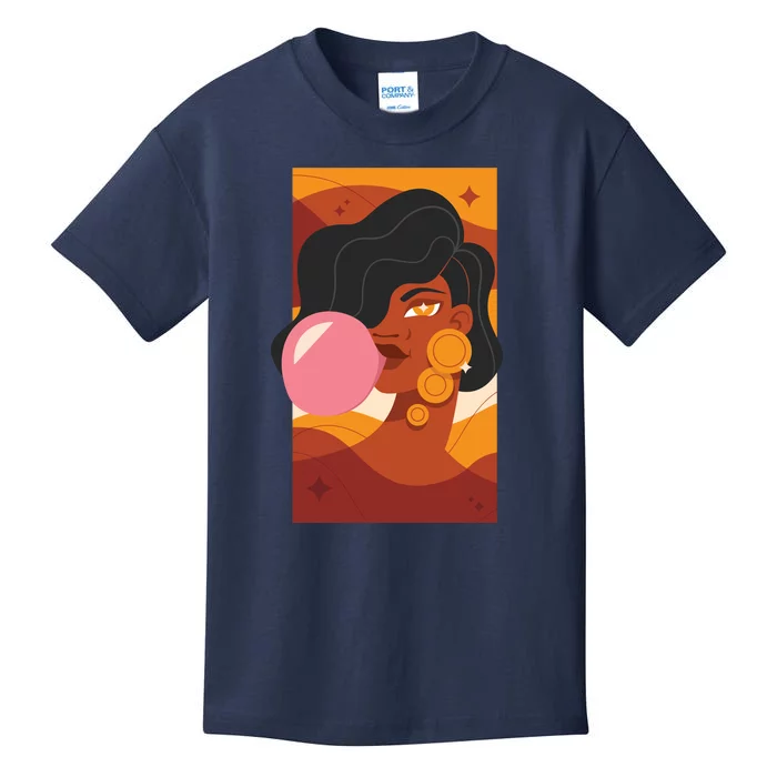 Bubblegum Girl Kids T-Shirt