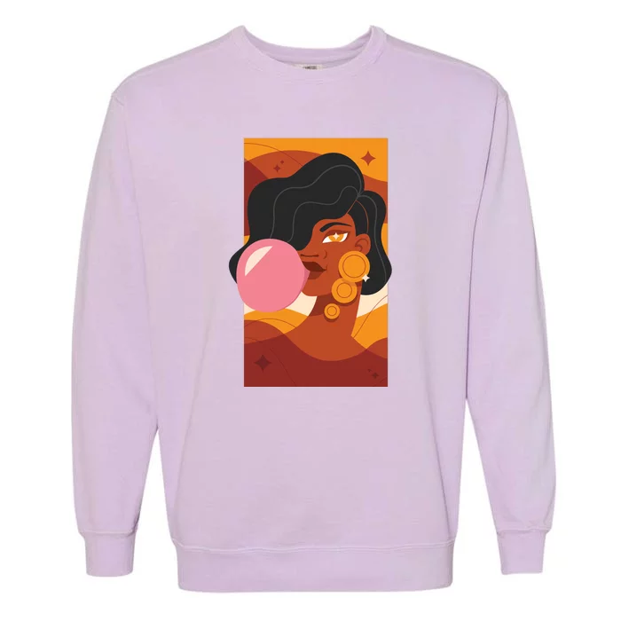 Bubblegum Girl Garment-Dyed Sweatshirt