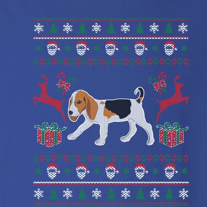 Beagle Ugly Christmas Funny Funny Gift For Dog Lover Toddler Long Sleeve Shirt