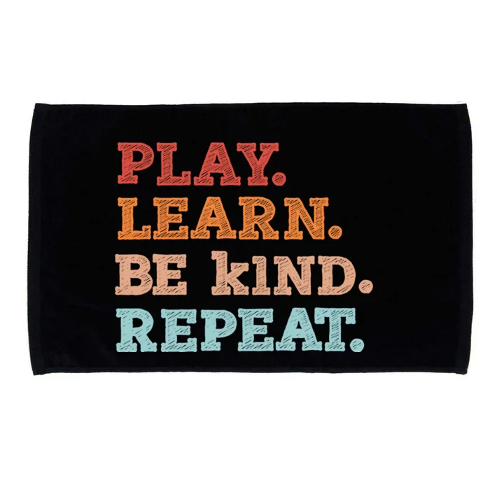 Boy Unity Day Orange Play Learn Be Kind Repeat Microfiber Hand Towel