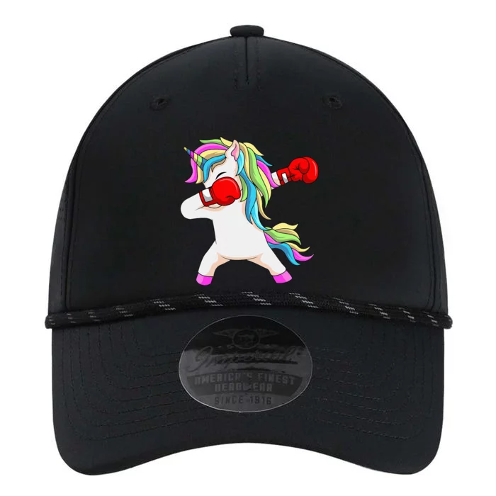 Boxing Unicorn Dabbing Boxer Coach Trainee Student Performance The Dyno Cap