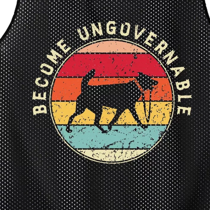 Become Ungovernable Dog Mesh Reversible Basketball Jersey Tank