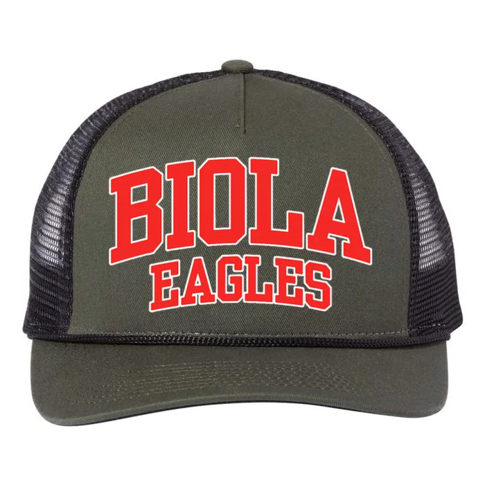 Biola University Eagles Retro Rope Trucker Hat Cap