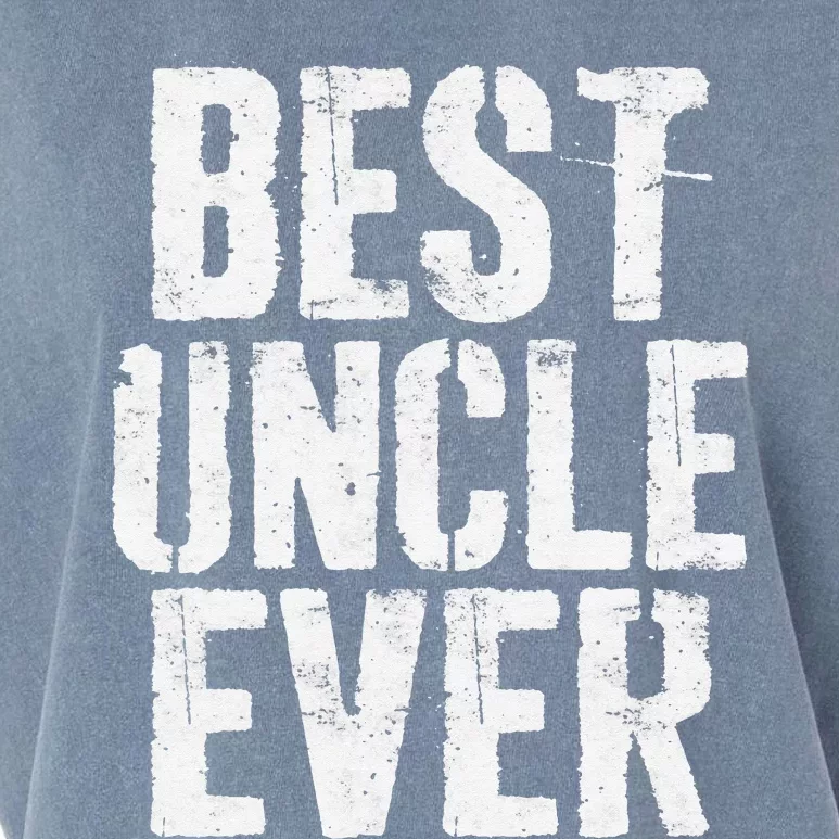 Best Uncle Ever Father's Day Garment-Dyed Women's Muscle Tee