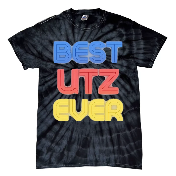 Best Utz Ever Funny Utz Name Utz Tie-Dye T-Shirt