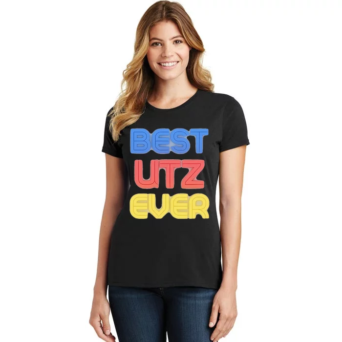 Best Utz Ever Funny Utz Name Utz Women's T-Shirt