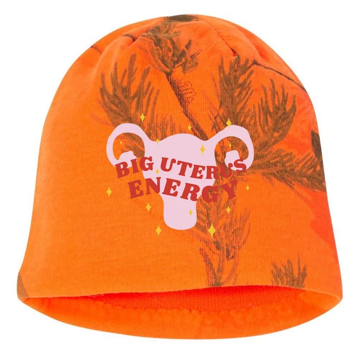 Big Uterus Energy Kati - Camo Knit Beanie