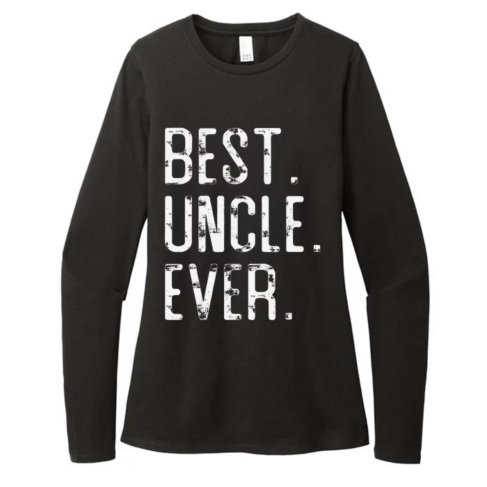 Best Uncle Ever Father’s Day Gift For Uncle Womens CVC Long Sleeve Shirt