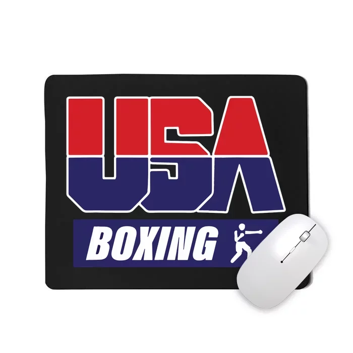 Boxing USA Funny Mousepad