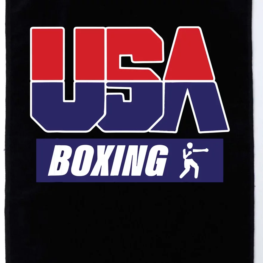 Boxing USA Funny Platinum Collection Golf Towel