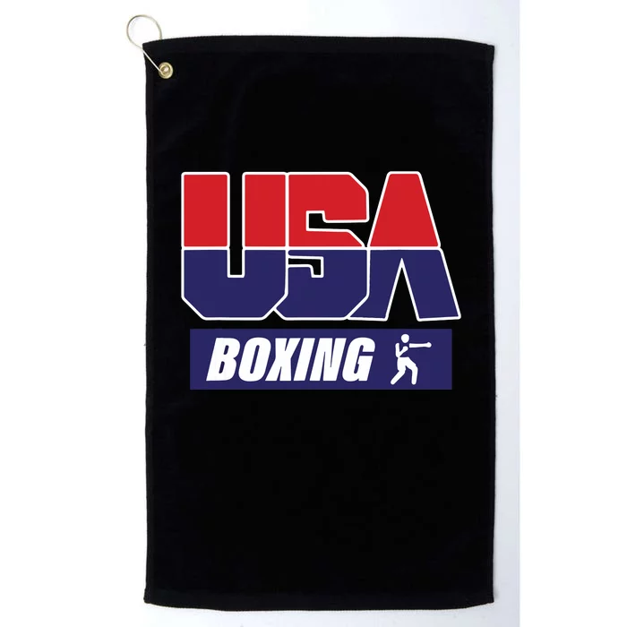 Boxing USA Funny Platinum Collection Golf Towel