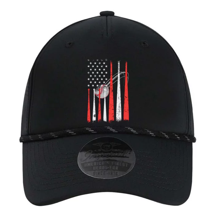 Baseball Usa Flag American Flag Performance The Dyno Cap